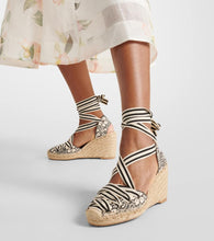 Zimmermann Sol 95 wedge espadrilles