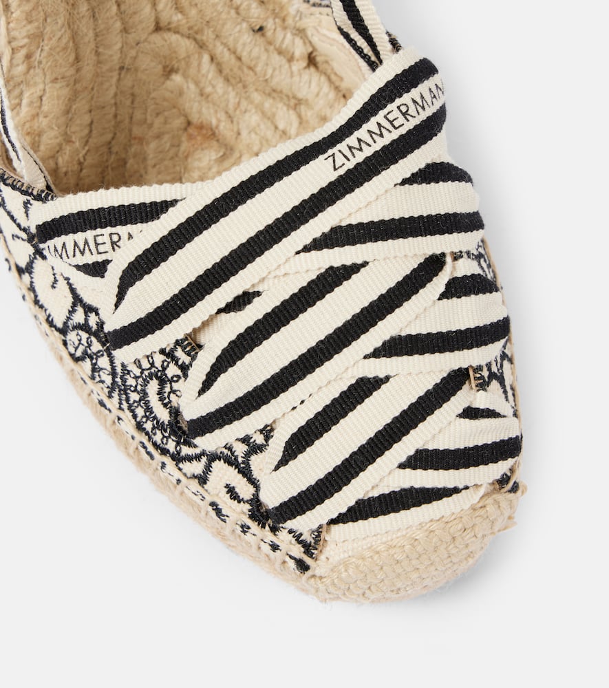 Zimmermann Sol 95 wedge espadrilles