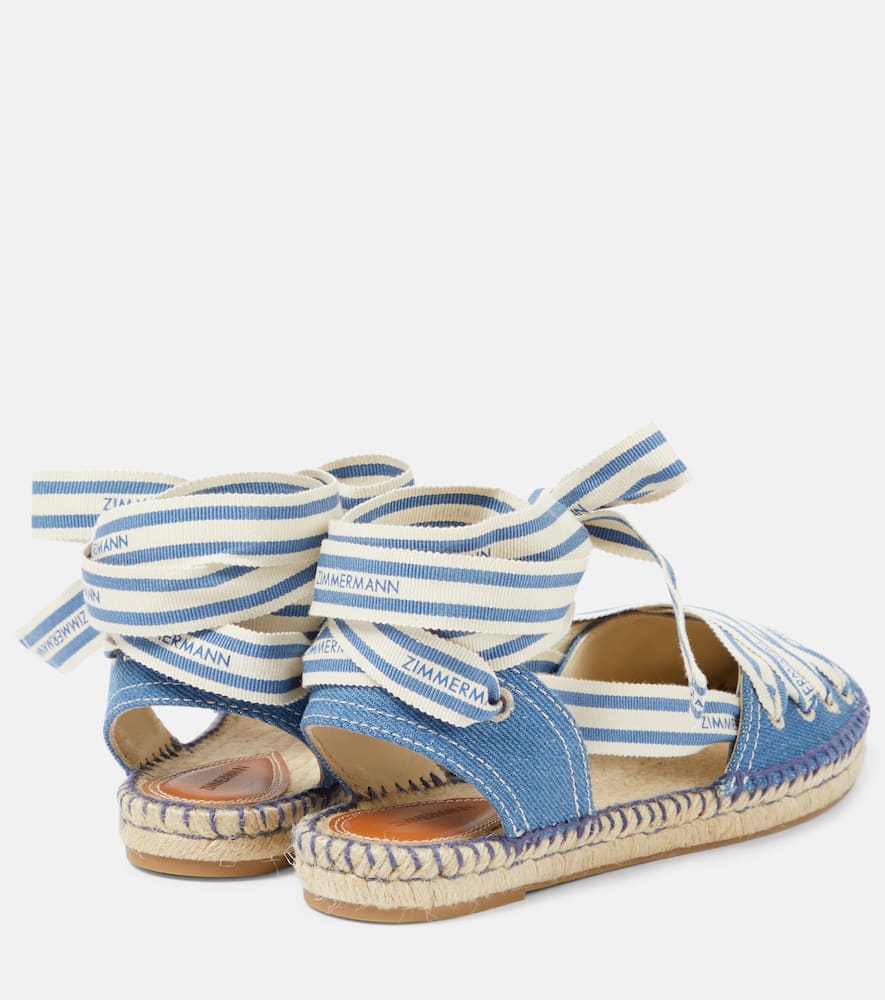 Zimmermann Sol denim espadrilles