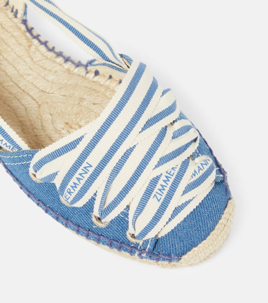 Zimmermann Sol denim espadrilles