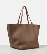 The Row Park XL leather tote bag
