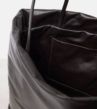 The Row Pim leather tote bag