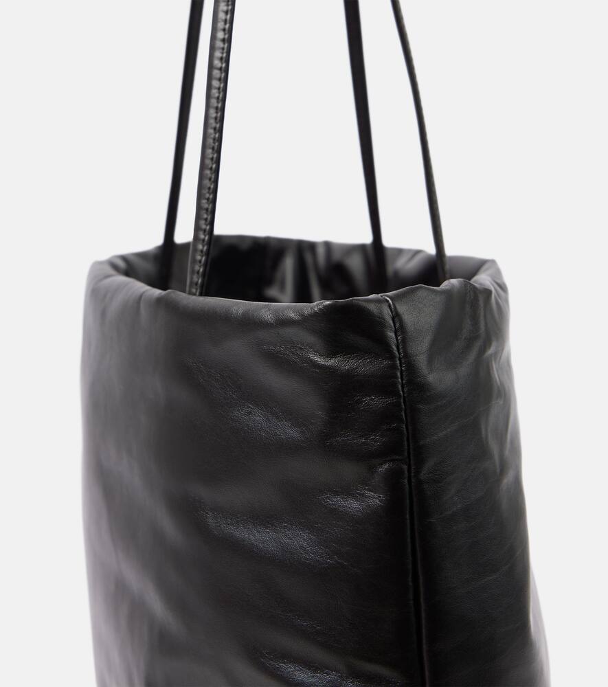 The Row Pim leather tote bag