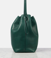 The Row Belvedere leather bucket bag