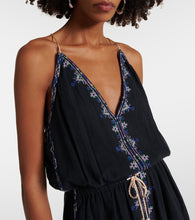 Marant Etoile Siana halterneck cotton midi dress