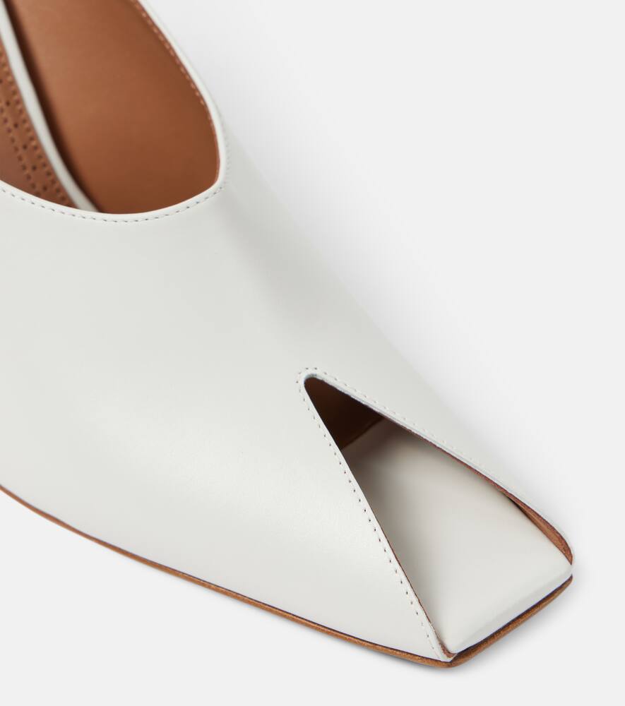 Alaia Spike leather mules