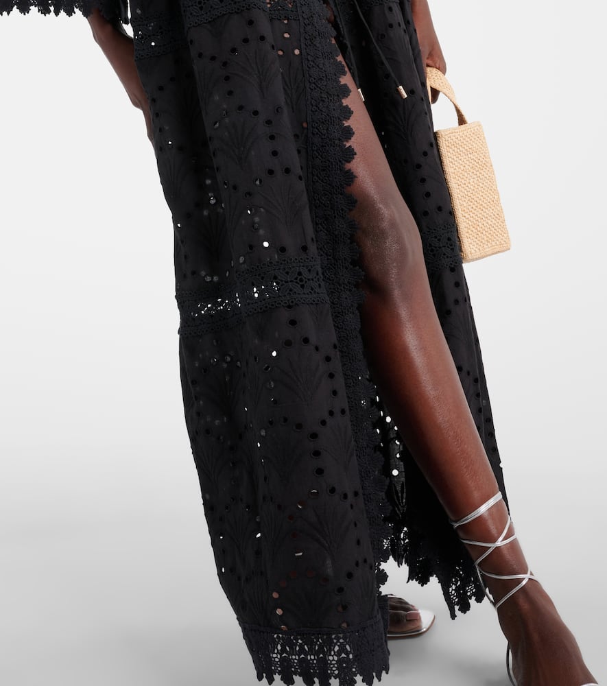 Melissa Odabash Robbie broderie anglaise cotton beach cover-up