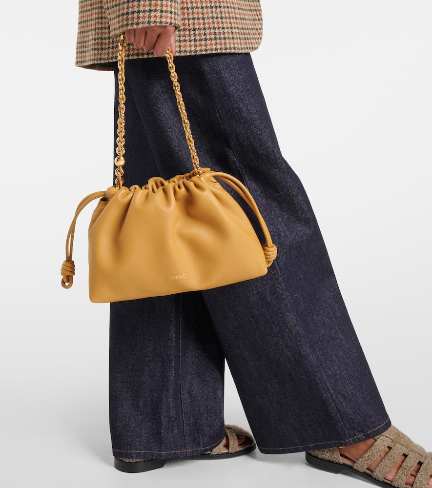 Loewe Flamenco Medium leather clutch