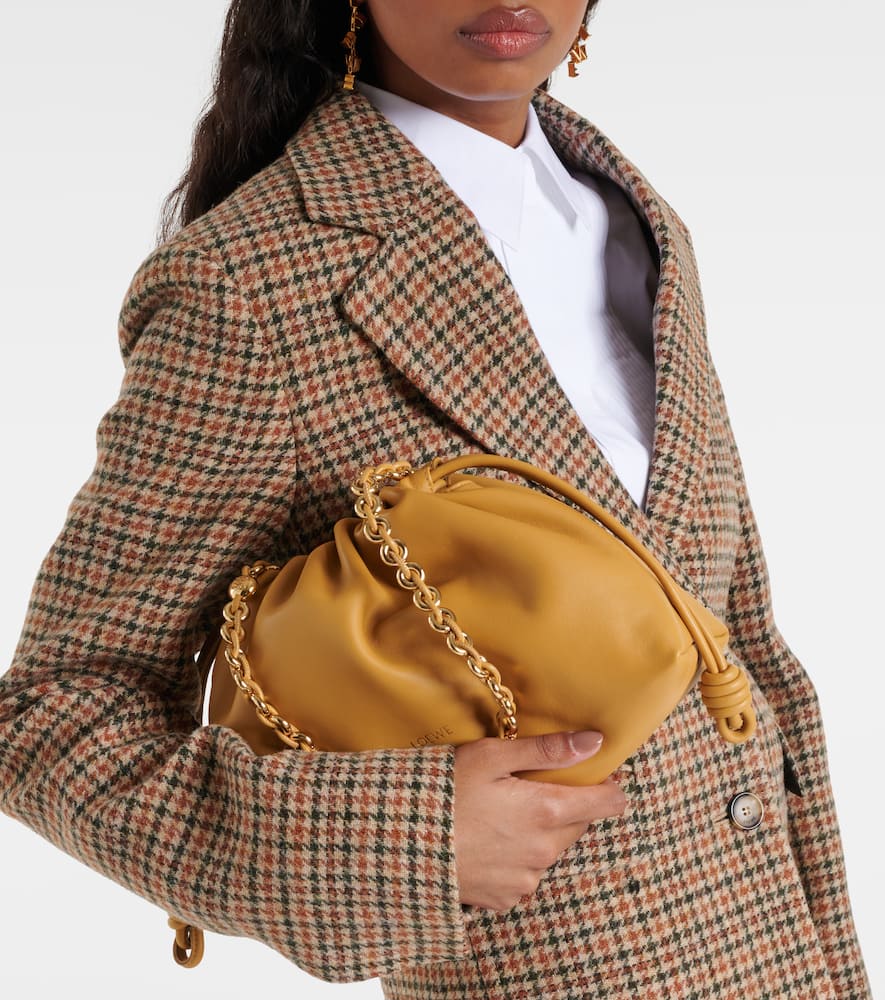 Loewe Flamenco Medium leather clutch