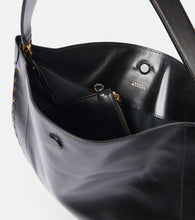 Isabel Marant Oskan studded leather shoulder bag