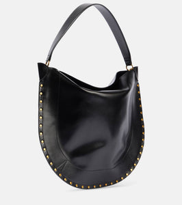 Isabel Marant Oskan studded leather shoulder bag