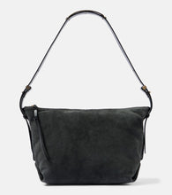 Isabel Marant Leyden suede shoulder bag. Shop Isabel Marant Shoulder Bags for women now.