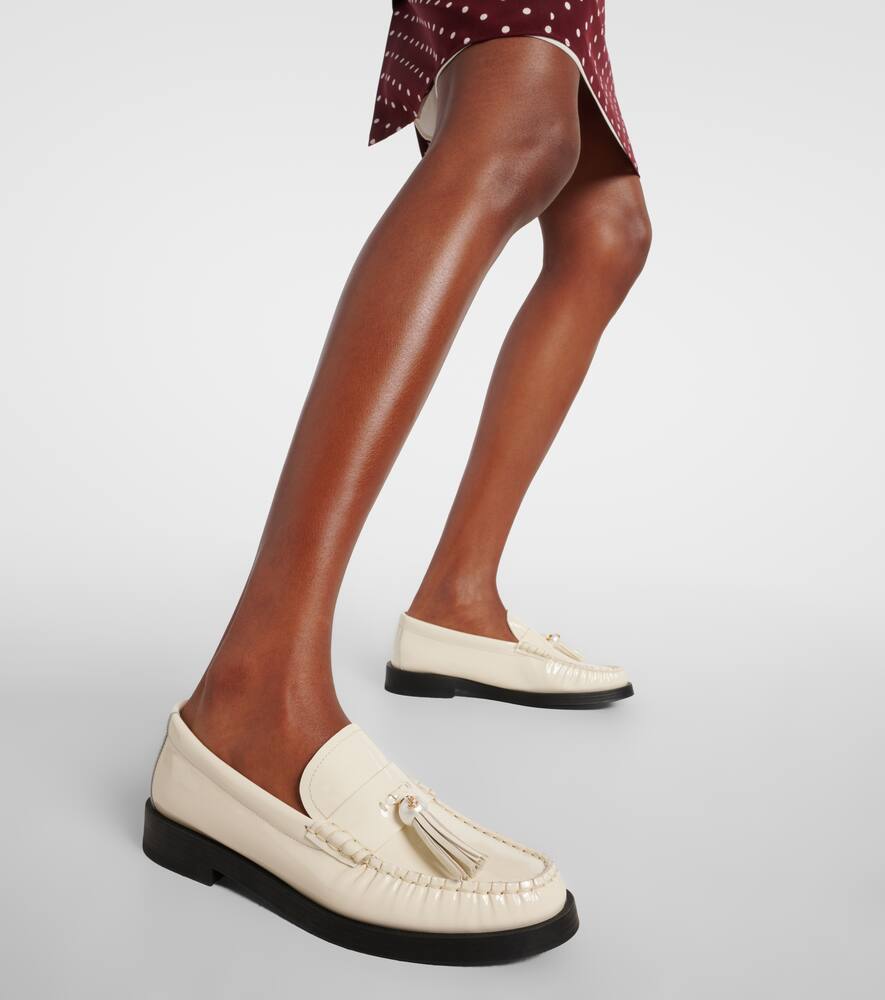 Jimmy Choo Addie patent leather loafers