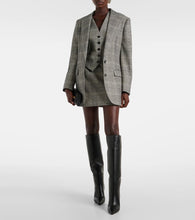 Jimmy Choo Alizze 85 leather knee-high boots