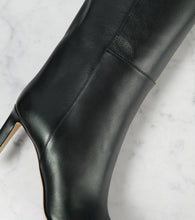 Jimmy Choo Alizze 85 leather knee-high boots