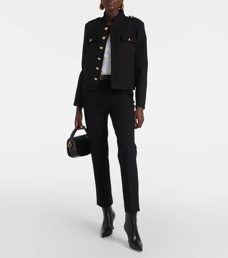 Jimmy Choo Cycas 80 leather ankle boots