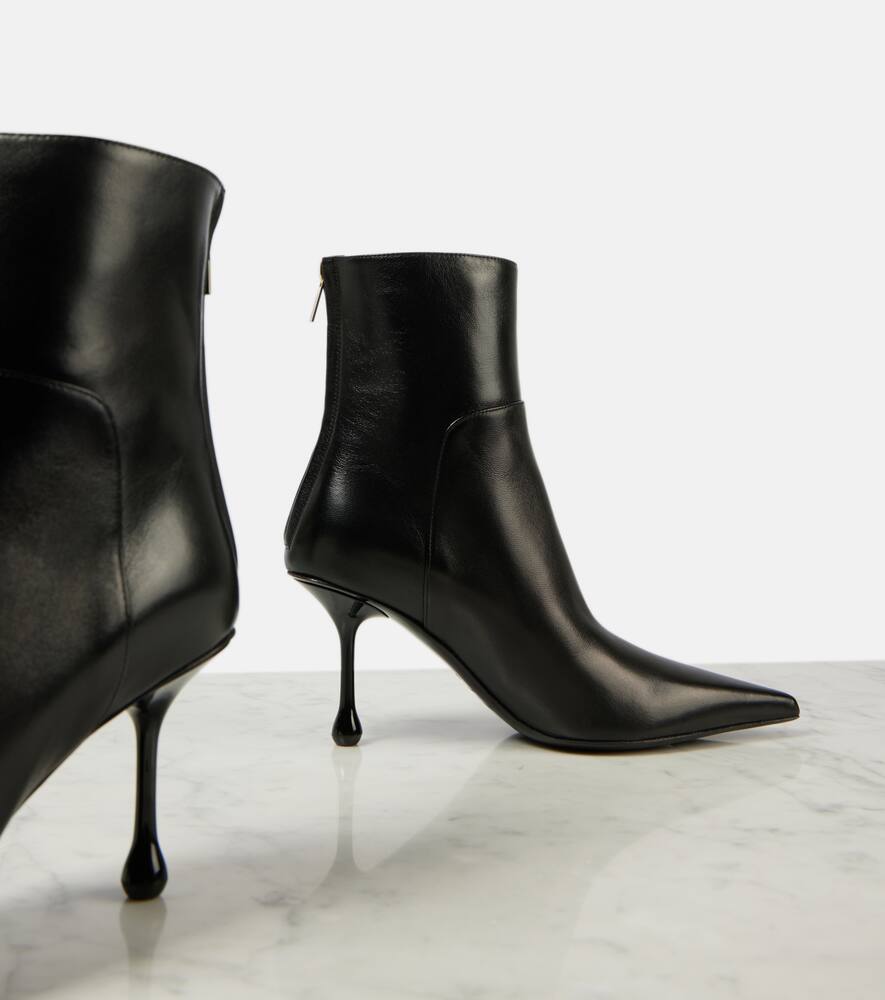 Jimmy Choo Cycas 80 leather ankle boots