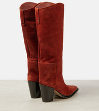 Jimmy Choo Cece 80 suede knee-high boots