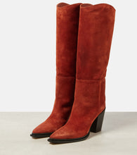 Jimmy Choo Cece 80 suede knee-high boots