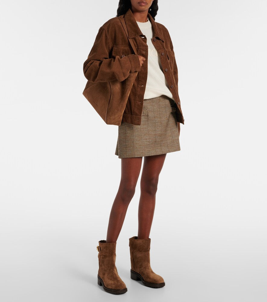 Jimmy Choo Brooklyn 50 suede ankle boots