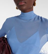 Taller Marmo Gina Spirito feather-trimmed minidress