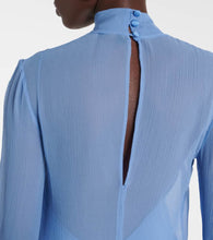 Taller Marmo Gina Spirito feather-trimmed minidress