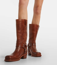 Paris Texas Roxy 45 leather biker boots