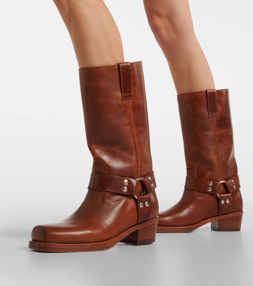 Paris Texas Roxy 45 leather biker boots
