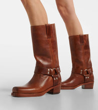 Paris Texas Roxy 45 leather biker boots