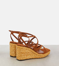Jimmy Choo Ayla suede espadrille wedges