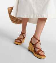 Jimmy Choo Ayla suede espadrille wedges