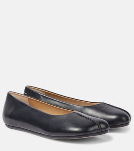 MM6 Maison Margiela Leather ballet flats