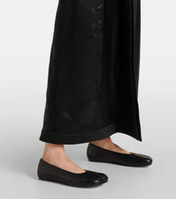 MM6 Maison Margiela Leather ballet flats