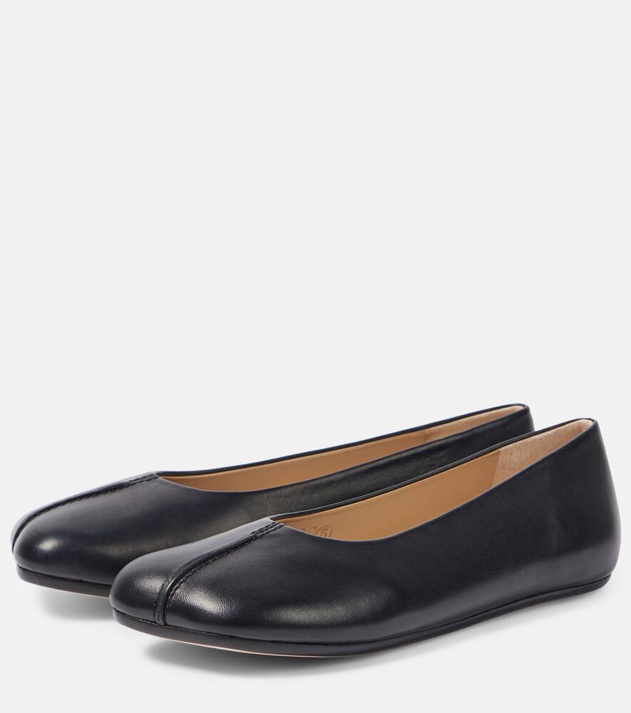 MM6 Maison Margiela Leather ballet flats
