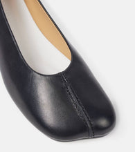 MM6 Maison Margiela Leather ballet flats
