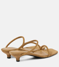 Toteme The Minimalist 35 suede sandals