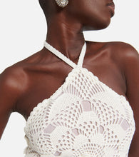 Oscar de la Renta Crochet guipure lace gown