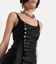 Rabanne Draped jersey maxi dress