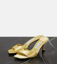 Jimmy Choo Skye 70 satin mules