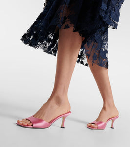 Jimmy Choo Skye 70 satin mules