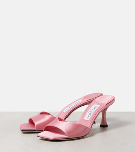 Jimmy Choo Skye 70 satin mules
