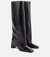 Coperni Bridge leather knee-high boots - Coperni Bridge 皮革过膝长靴