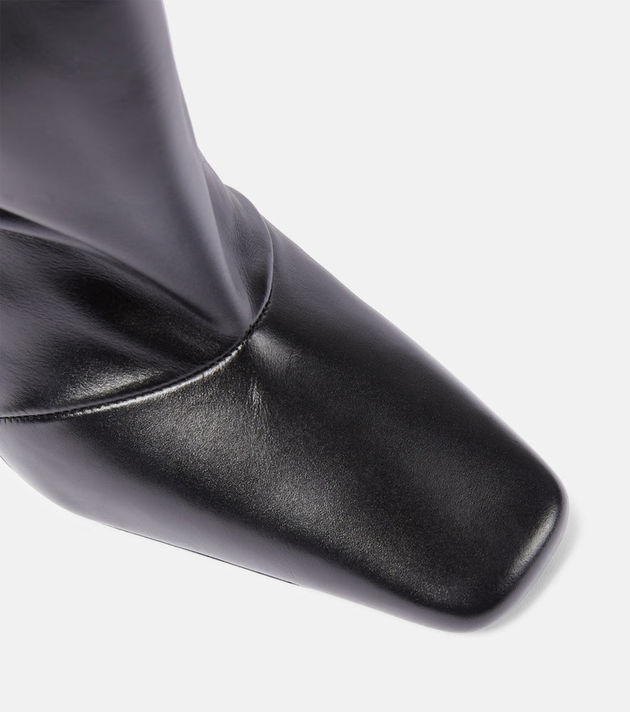 Coperni Bridge leather knee-high boots