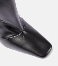 Coperni Bridge leather knee-high boots