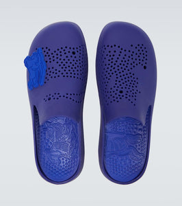 Burberry Logo rubber clogs