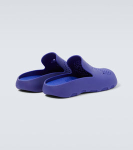 Burberry Logo rubber clogs