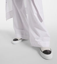 Brunello Cucinelli Monili canvas slip-on shoes