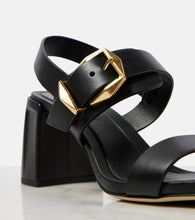 Jimmy Choo Hawke 70 leather sandals