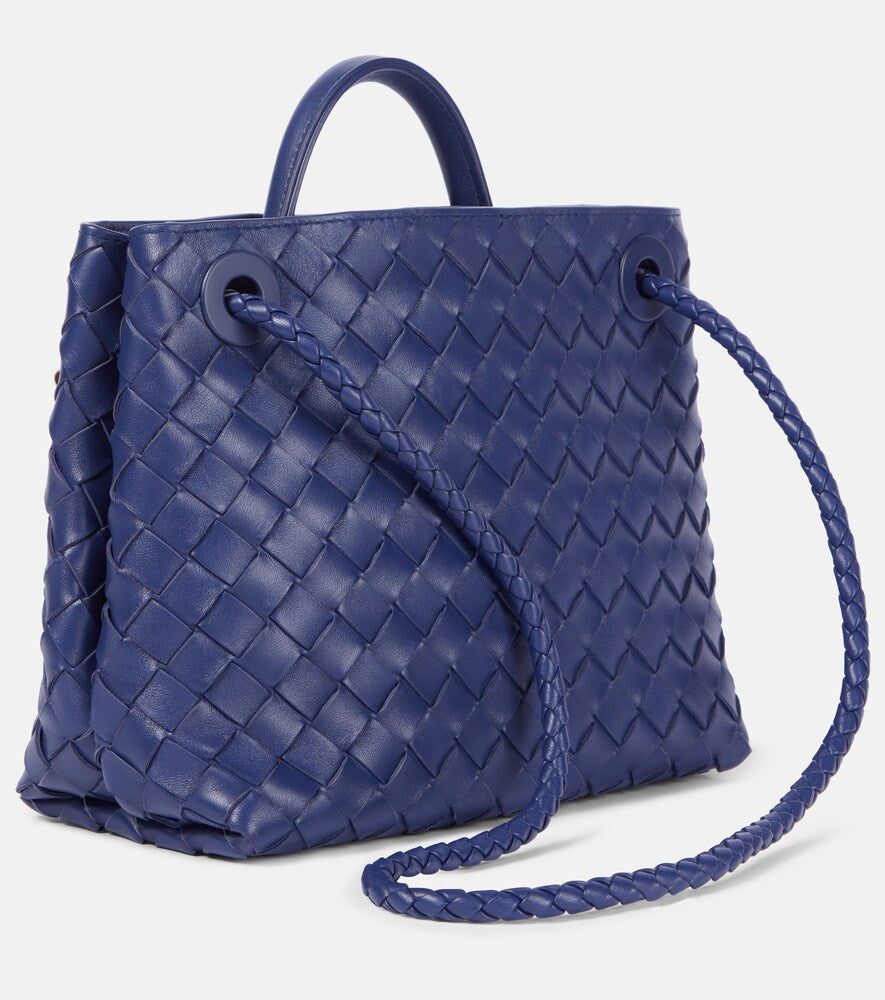 Bottega Veneta Andiamo Intrecciato Small leather tote bag