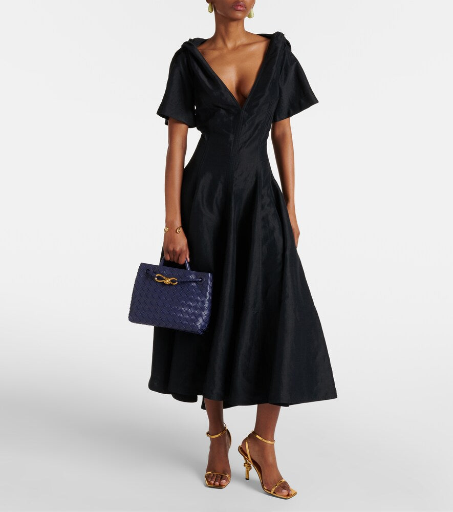 Bottega Veneta Andiamo Intrecciato Small leather tote bag